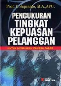 Pengukutan Tingkat Kepuasan Pelanggan