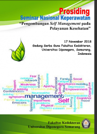 Prosiding PSIK: Seminar Nasional Keperawatan : Pengembangan self management pada pelayanan kesehatan