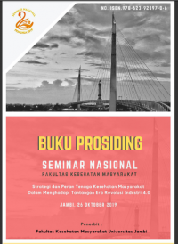 Prosiding PSKM : Buku Prosiding Seminar Nasional Fakultas Kesehatan Masyarakat : Strategi dan peran tenaga kesehatan masyarakat dalam menghadapi tantangan era revolusi industri 4.0