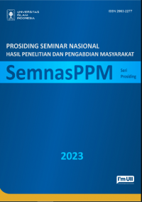 Prosiding PSKM-PSMKM : Prosiding Nasional Hasil Penelitian dan Pengabdian Masyarakat SemnasPPM 