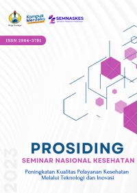 Prosiding PSKM-PSMKM : Prosiding Seminar Nasional Kesehatan ( SEMNAKES) Ke-3 Tahun 2023 